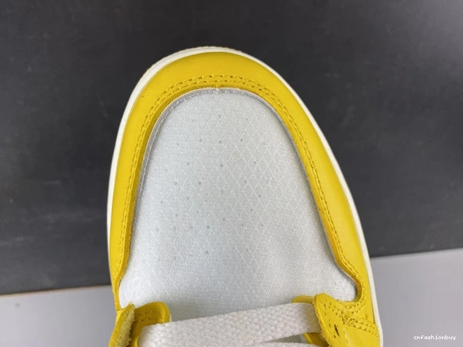 Air Powder White Yellow-Cone Off-White AQ0818-149 1 NRG x Dark Jordan 0823